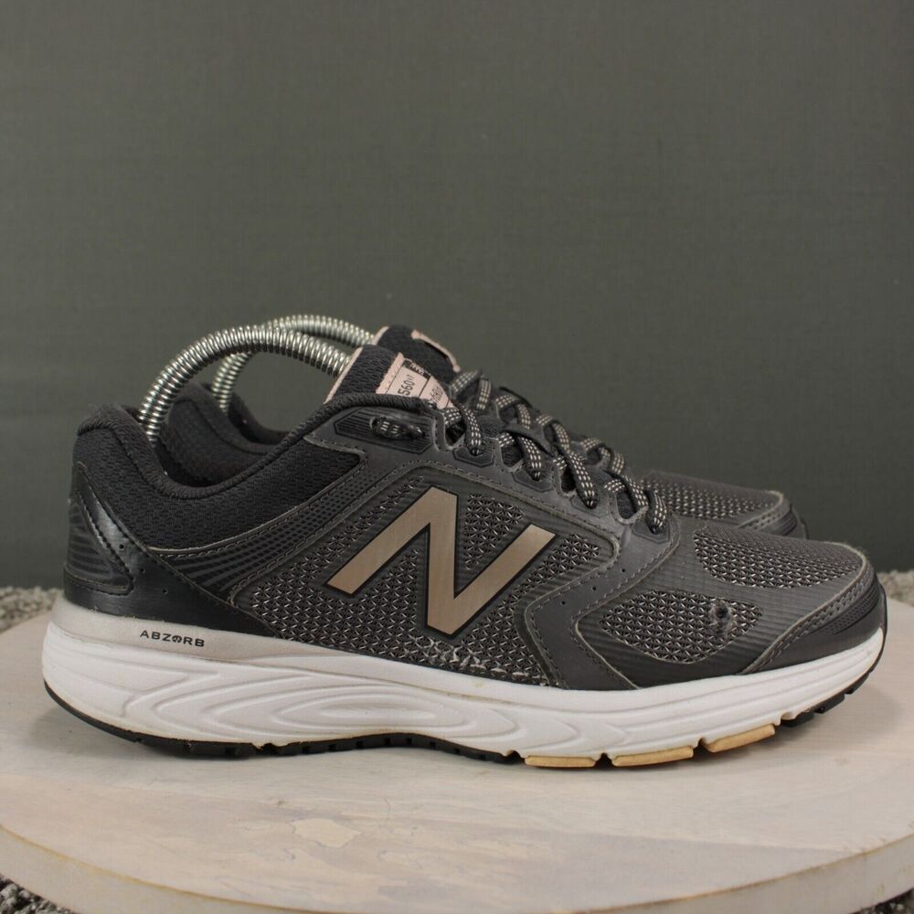 New Balance 860v7 Running Shoes Womens 8.5 Gray Mesh Athletic Sneakers